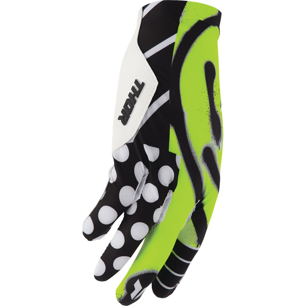 THOR Sportmode Anarchy Gloves - Black/White - Medium 3330-8551