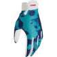 THOR Launchmode Bleach Gloves - White/Aqua - Large 3330-8328