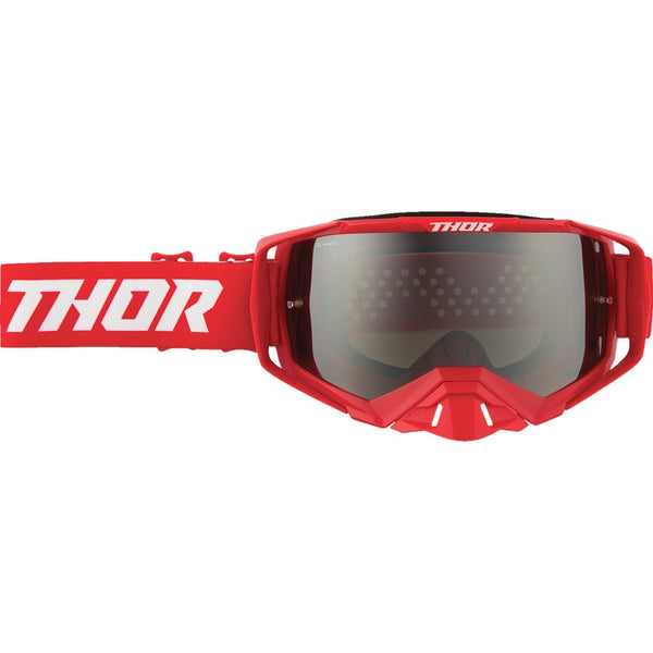 Thor Activate Goggle - Flite - Red - Mirror Lens 2601-3703