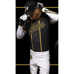Thor Sportmode Limited Edition Baller Gloves - Black/Gold - Large 3330-8366
