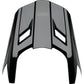 THOR Fleet Visor Kit - Blackout - Gloss Black - XS-M 0132-1911