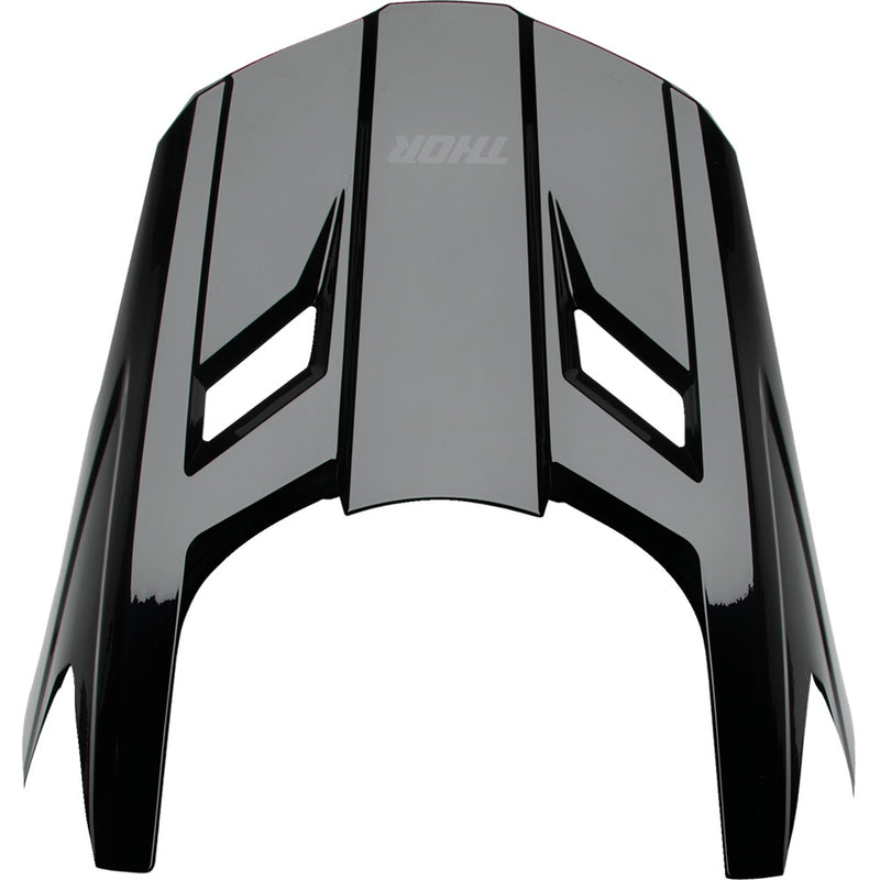 Thor Fleet Visor Kit - Blackout - Gloss Black - XS-M 0132-1911