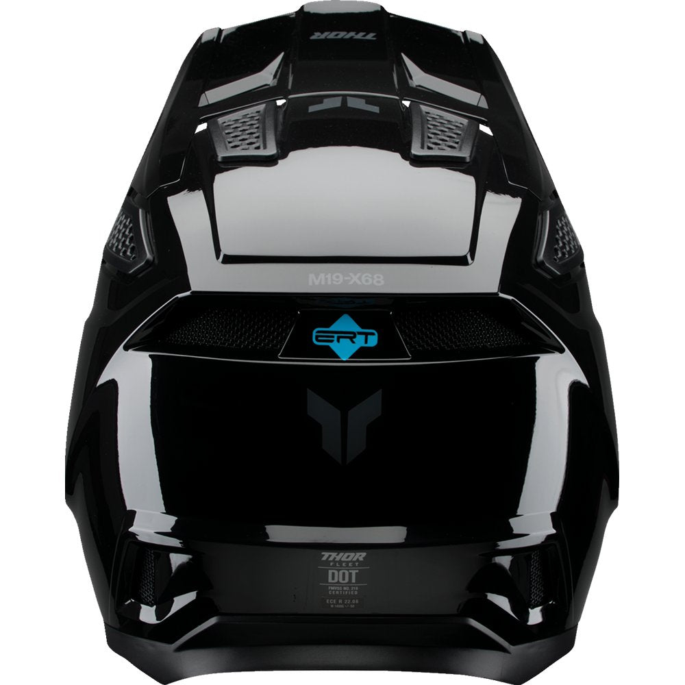 THOR Fleet Helmet - Blackout - Gloss Black - Small 0110-8965