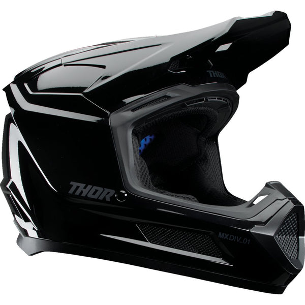 Thor Youth Fleet Helmet - Blackout - Gloss Black - Medium 0111-1696