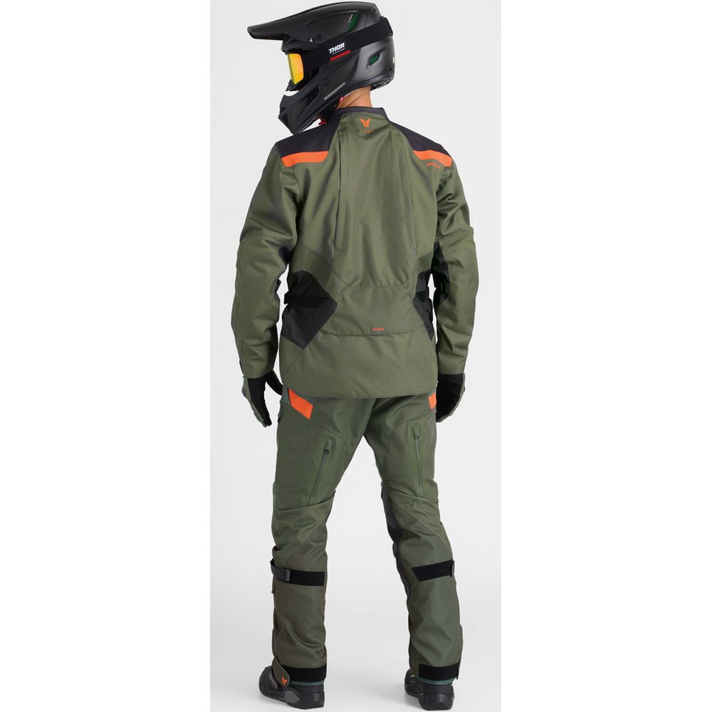 THOR Range Gloves - Army/Orange - XL 3330-8267