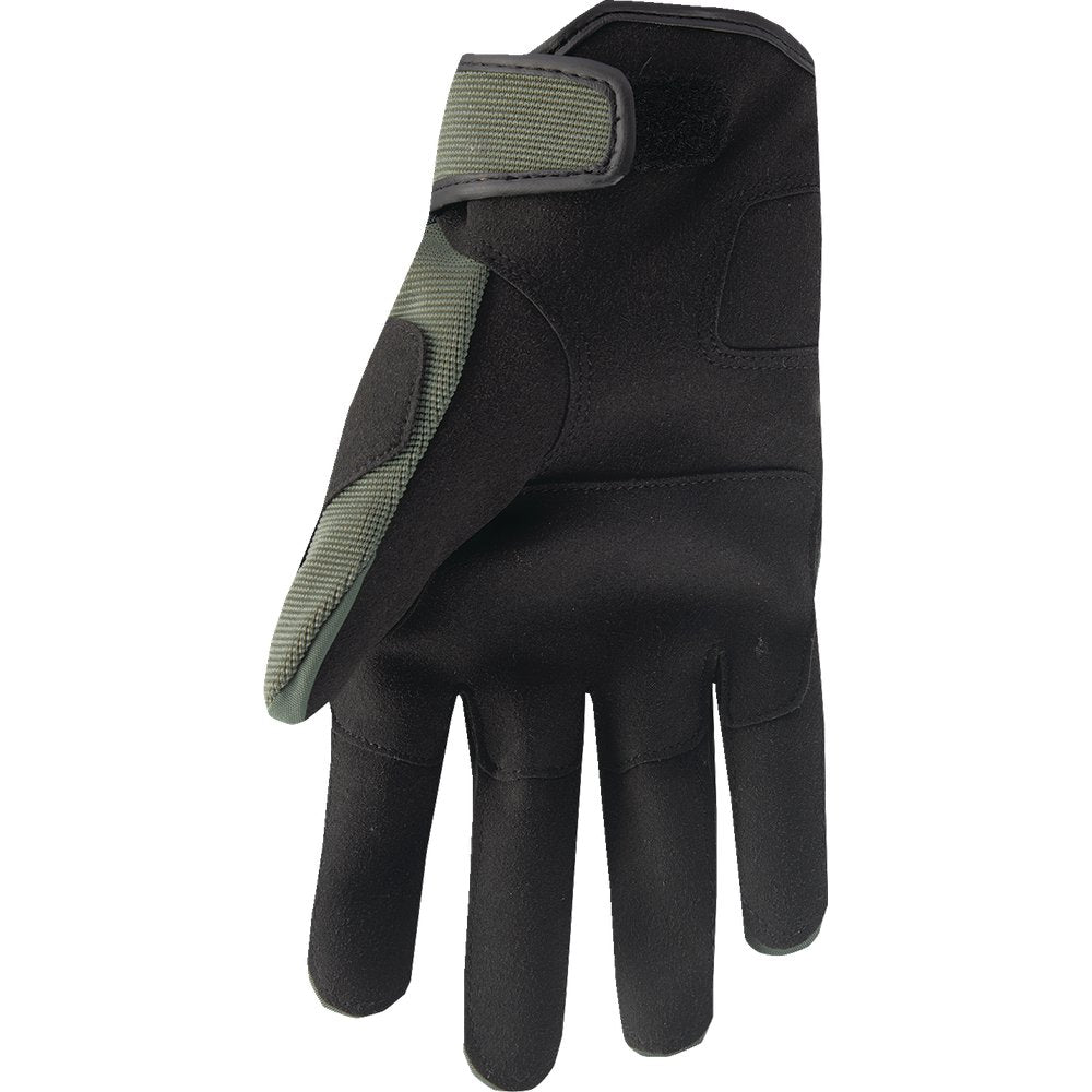 THOR Range Gloves - Army/Orange - Large 3330-8266