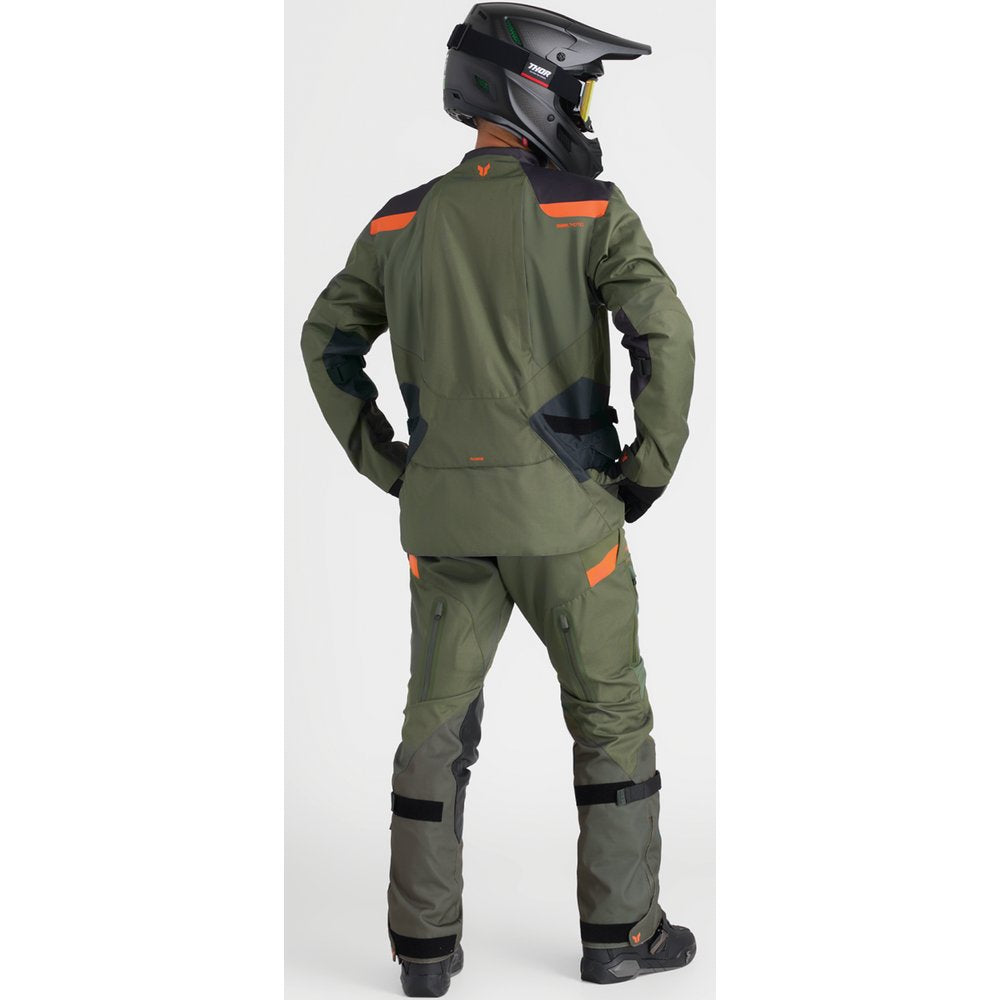 THOR Range Gloves - Army/Orange - XS 3330-8263