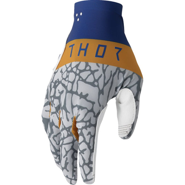 Thor Sportmode Bravo Gloves - Navy/Copper - XL 3330-8240