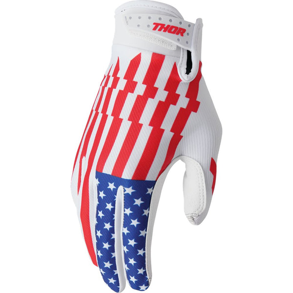 Thor Launchmode Gloves - Patriot - Small 3330-8207