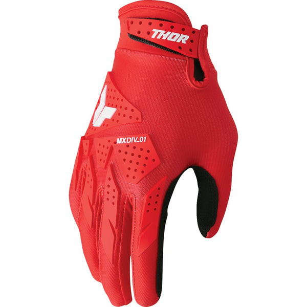 Thor Launchmode XP Gloves - Red - Large 3330-8164
