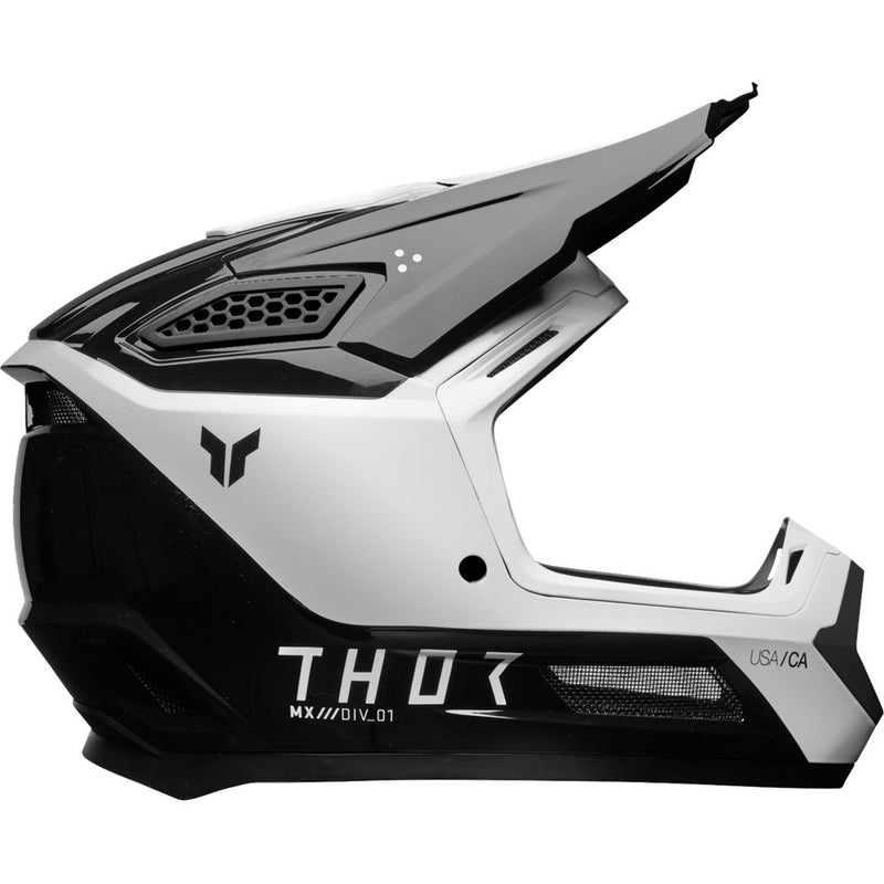 Thor Fleet Helmet - Storm - Black/White - Small 0110-8911
