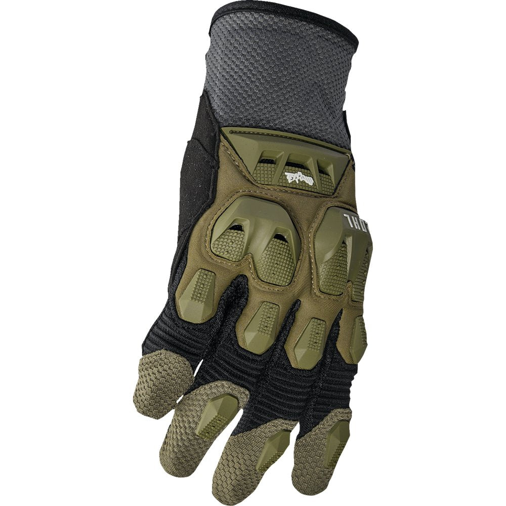 THOR Terrain Gloves - Army/Charcoal - Small 3330-8250