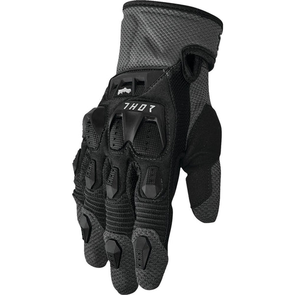 Thor Terrain Gloves - Black/Charcoal - XS 3330-8242