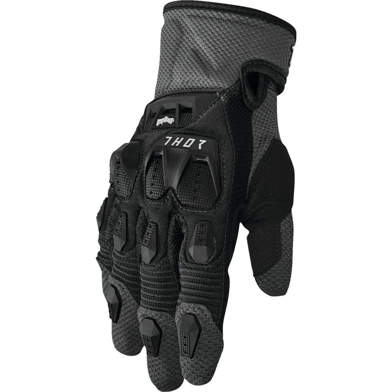 Thor Terrain Gloves - Black/Charcoal - XS 3330-8242