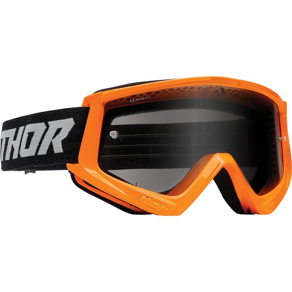 Thor Combat Sand Goggle - Racer - Flo Orange/Gray - Smoke Lens 2601-2696