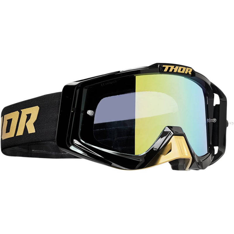 Thor Sniper Pro Goggles - Solid - Gold/Black 2601-2227