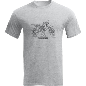 Thor Hallman 2 Smoker T-Shirt - Gray - Medium 3030-23497