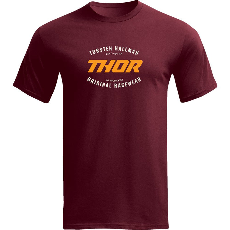 Thor Caliber T-Shirt - Maroon - Large 3030-23563