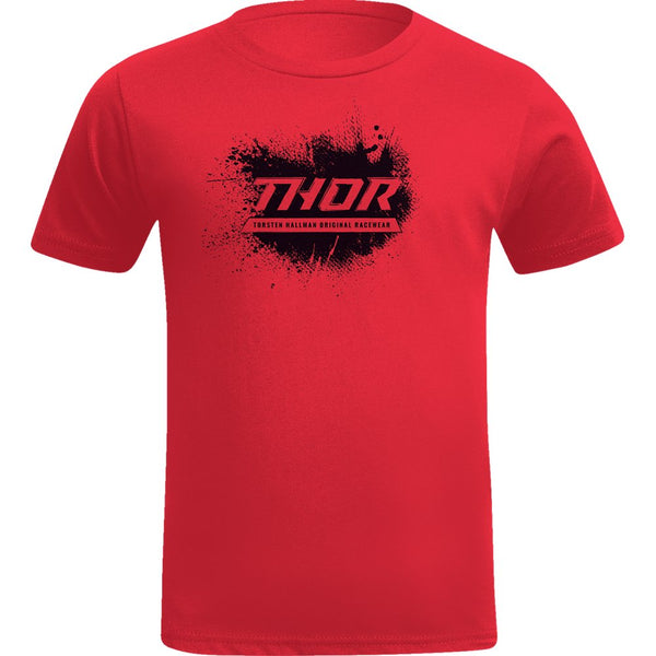 Thor Youth Aerosol T-Shirt - Red - Small 3032-3721