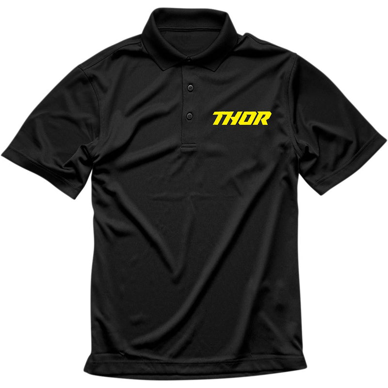 Thor Loud Polo Shirt - Black - Large 3040-2620