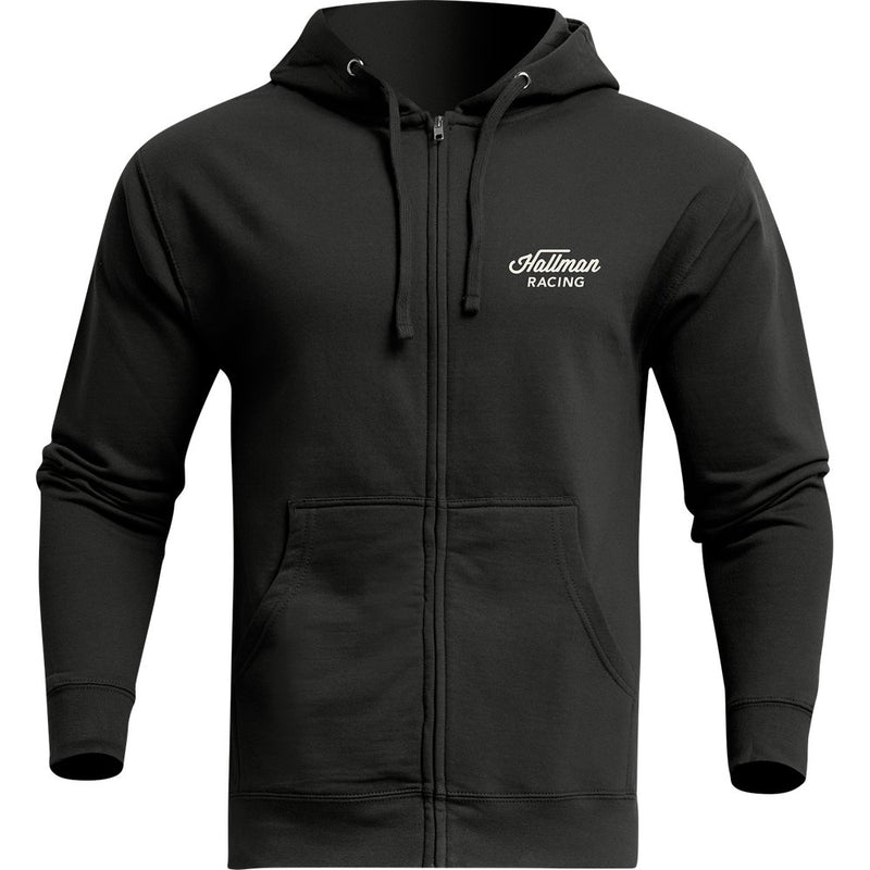 Thor Hallman Heritage Zip-Up Sweatshirt - Black - Large 3050-6334