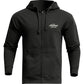 Thor Hallman Heritage Zip-Up Sweatshirt - Black - Small 3050-6332