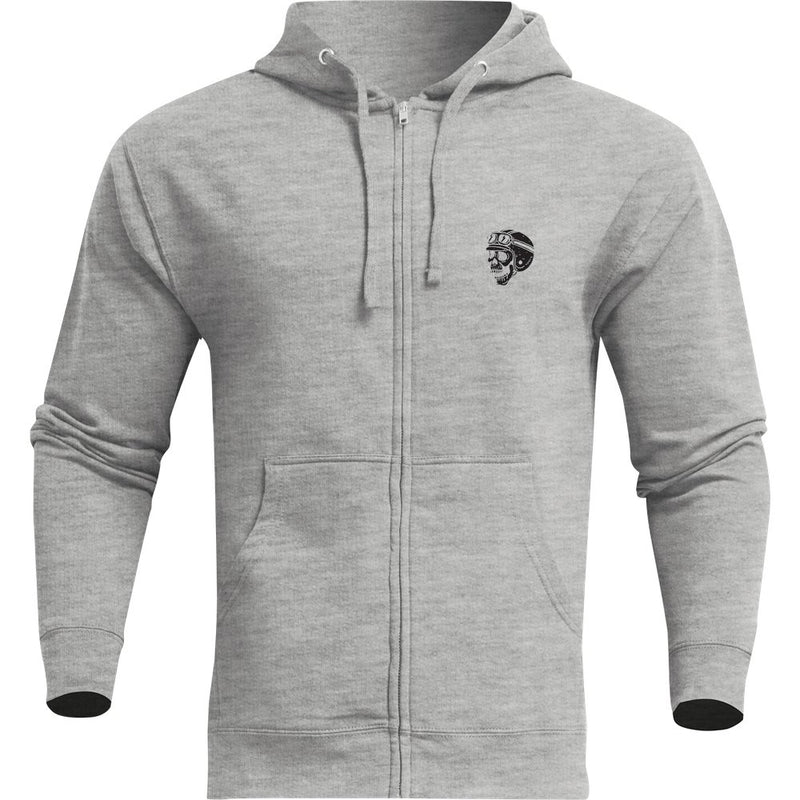 Thor Mindless Zip Fleece Sweatshirt - Heather Gray - Large 3050-6313