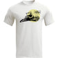 Thor Hallman Throwback T-Shirt - White - Medium 3030-22686
