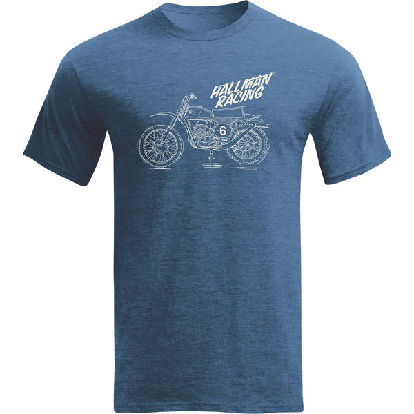 Thor Hallman CZ T-Shirt - Indigo Heather Navy - Small 3030-22640