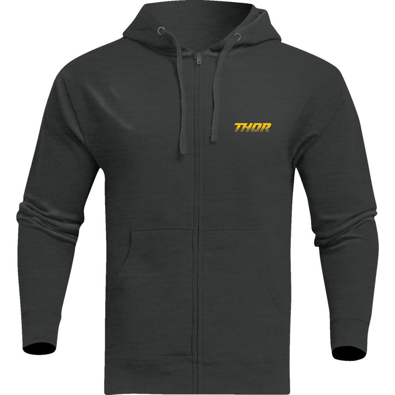 Thor Formula Zip-Up Fleece Sweatshirt - Heather Charcoal - Large 3050-6670