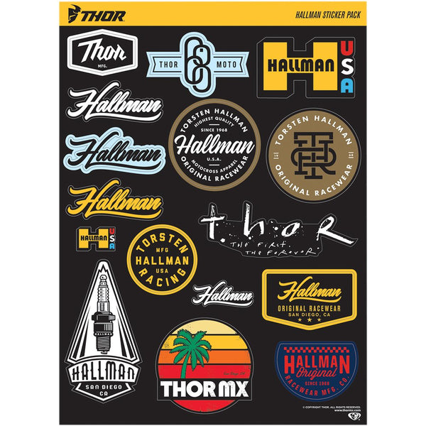 Thor Decal Sheet - Hallman - S20 - Each 4320-2182