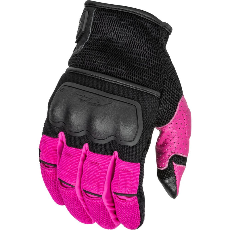Women's Coolpro Force Gloves Black/Pink Lg