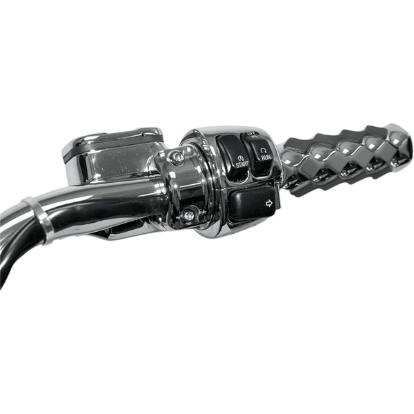 Drag Specialties Cable Clamp - Dual Throttle/Idle - 1-1/4