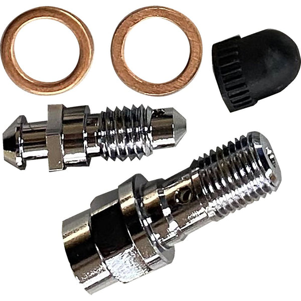 Drag Specialties Bleeder & Caliper Banjo Bolt Kit B16-0726C
