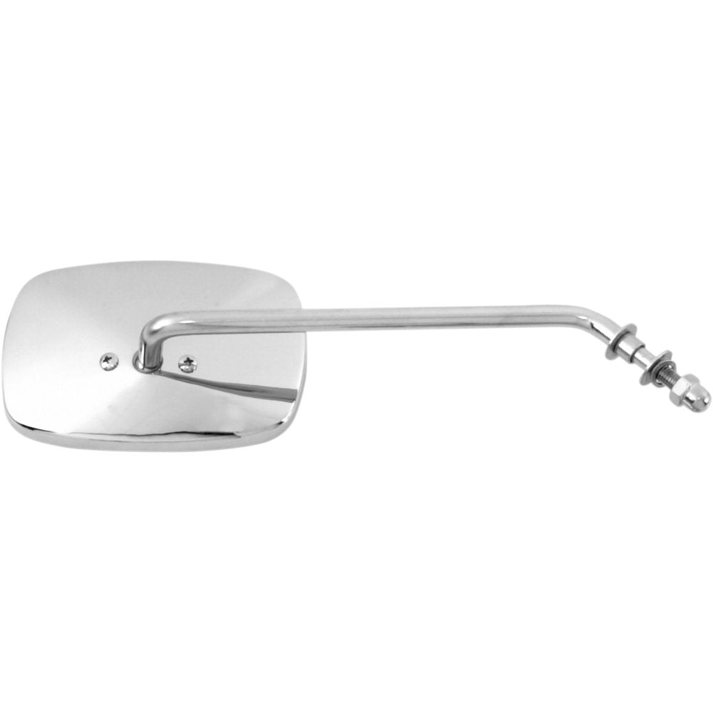 Emgo Mirror - Side View - Plain Face/Rectangle - Long Stem - Right - Screw-In - Each 20-21711