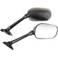 Emgo Mirror - Side View - Black/Carbon Fiber - Rectangle - Right - Suzuki 20-97213