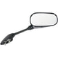 Emgo Mirror - Side View - Black/Carbon Fiber - Rectangle - Right - Yamaha 20-37443