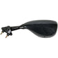 Emgo Mirror - Side View - Black/Carbon Fiber - Trapezoid - Left - Kawasaki 20-29634