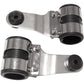 Emgo Headlamp Bracket - Chrome 66-35850