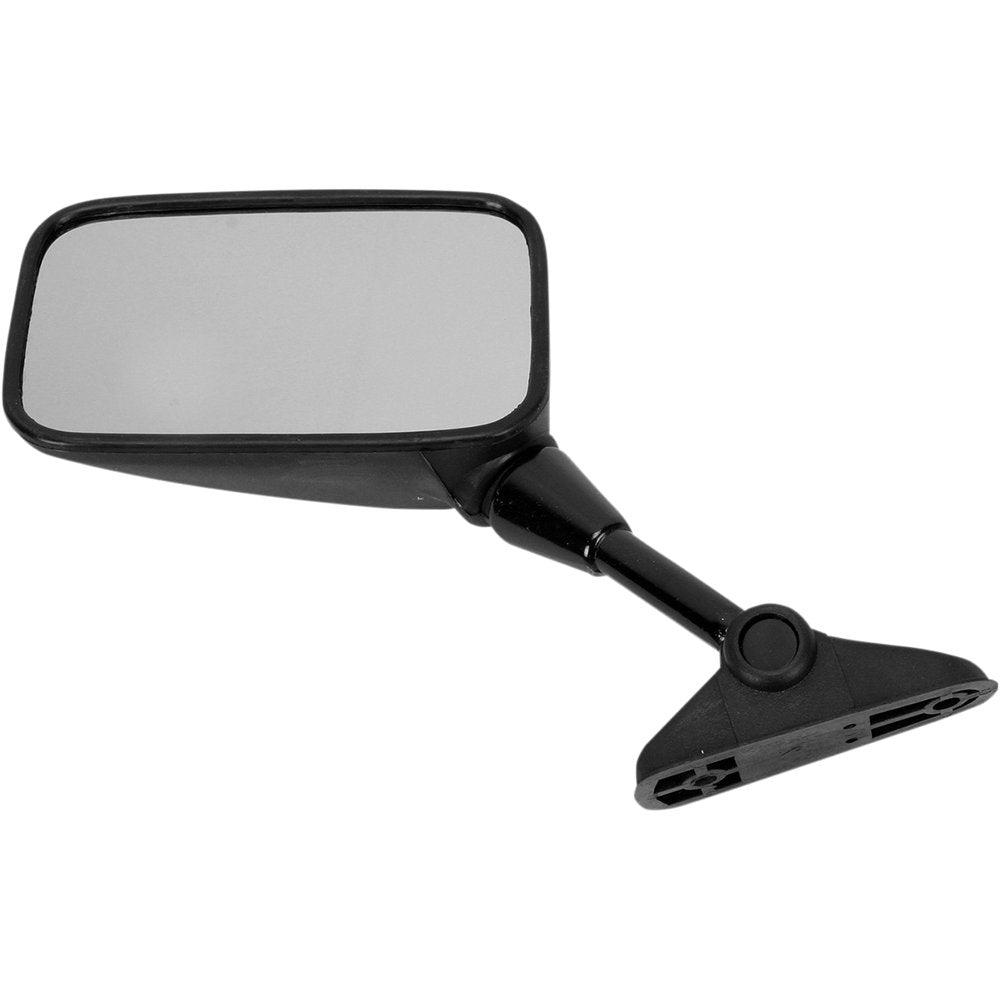 Emgo Mirror - Side View - Rectangle - Black - Left 20-29661