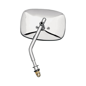 Emgo Mirror - Side View - Plain Face/Rectangle - Short Stem - Left/Right - Screw-In - Each 20-21708