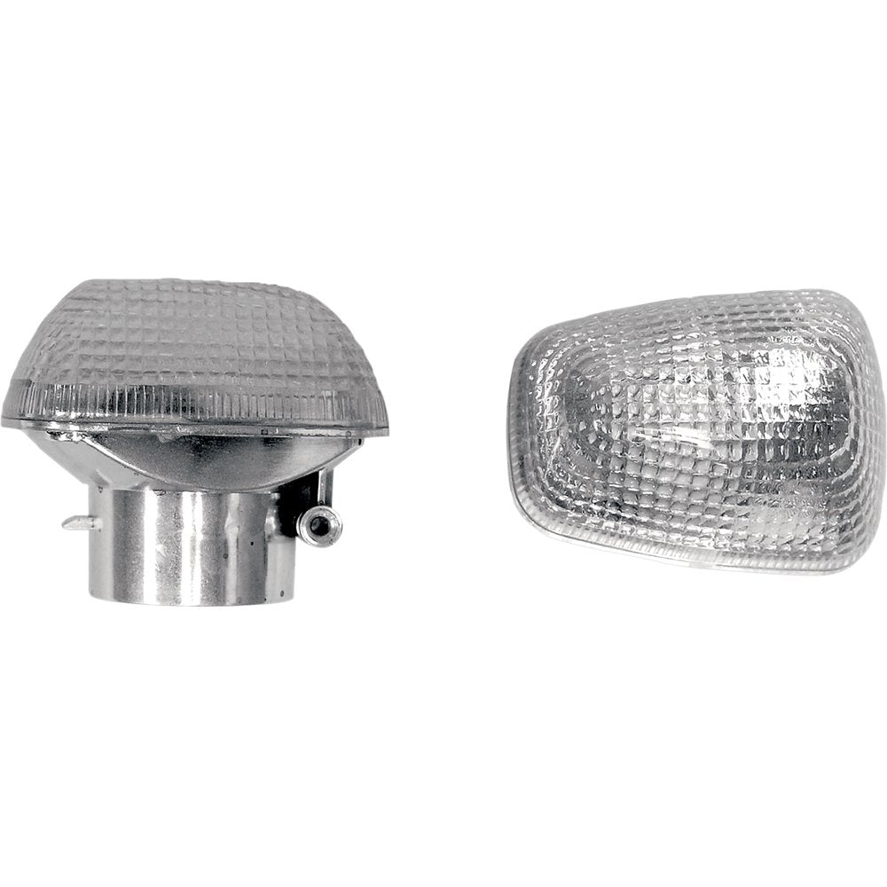 Emgo Clear Turn Signal Lens - Suzuki 59-21442