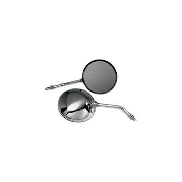 Emgo Mirror - CB-Style - Side View - Round - Chrome 20-37300