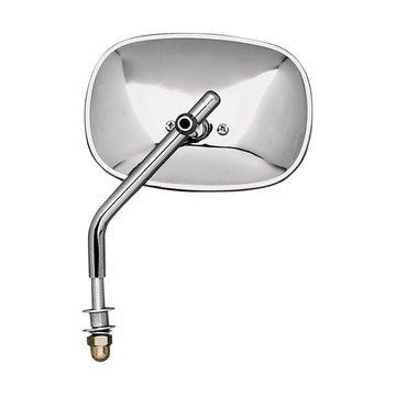 Emgo Mirror - Side View - Plain/Rectangle - Standard Stem - Each - Universal 20-34800