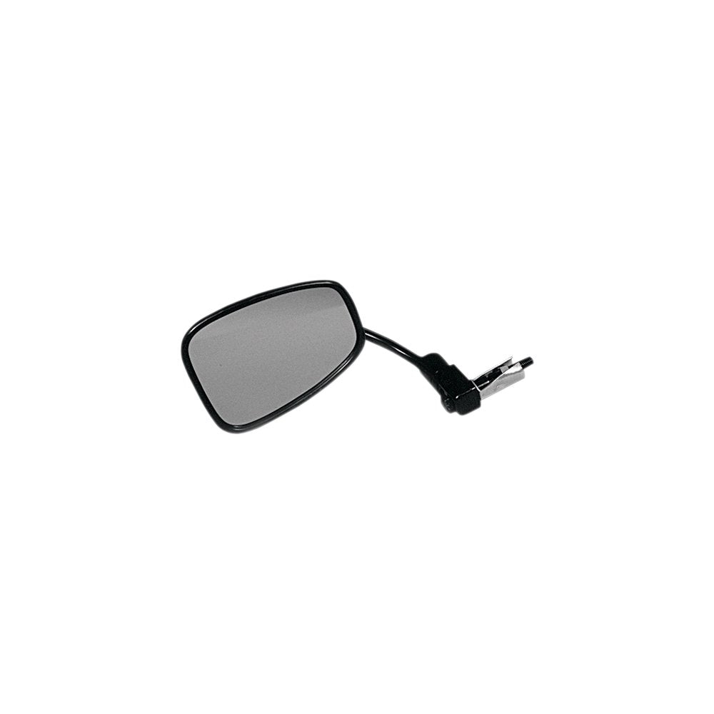 Emgo Mirror - Side View/Bar End - Rectangle - Curved - Black 20-34010