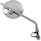 Emgo Mirror - Side View - Round - 9" Stem - Chrome - Each - Universal 20-43000