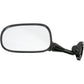 Emgo Mirror - Side View - Oval - Black - Left 20-87032