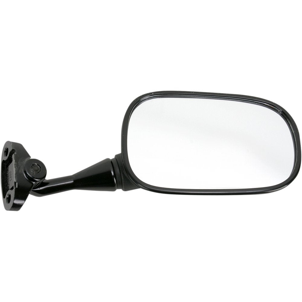 Emgo Mirror - Side View - Oval - Black - Right 20-87031