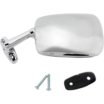 Emgo Mirror - Side View - Rectangle - Chrome - Left 20-87002