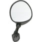Emgo Mirror - Side View - Oval - Black - Left 20-86892